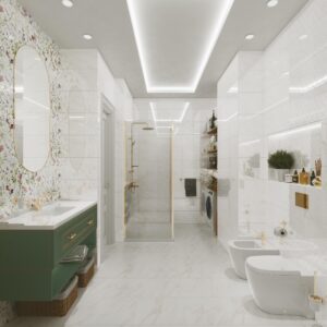 луизиана axima плитка для ванной под мрамор в стиле прованс